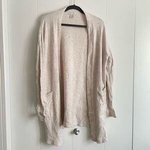 3/$45 Long Speckled Cardigan